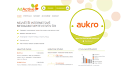 Desktop Screenshot of adactive.cz