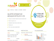 Tablet Screenshot of adactive.cz